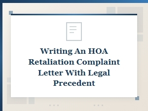 Writing a Complaint Letter with Legal Support