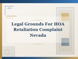 Understanding Nevada Hoa Retaliation Laws